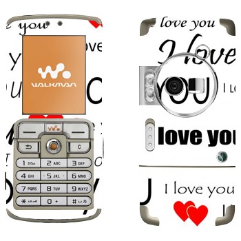   «I Love You -   »   Sony Ericsson W700
