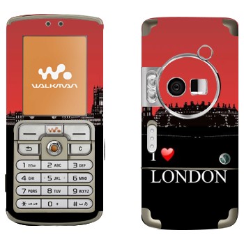   «I love London»   Sony Ericsson W700