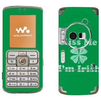   «Kiss me - I'm Irish»   Sony Ericsson W700