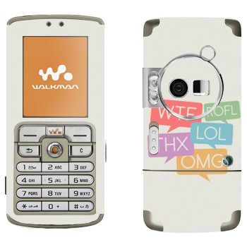   «WTF, ROFL, THX, LOL, OMG»   Sony Ericsson W700
