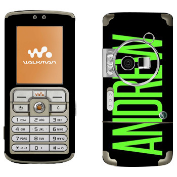  «Andrew»   Sony Ericsson W700