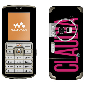   «Claudia»   Sony Ericsson W700