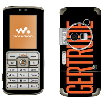   «Gertrude»   Sony Ericsson W700