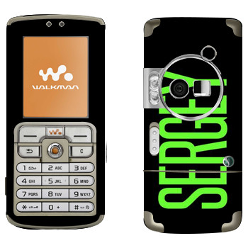   «Sergey»   Sony Ericsson W700