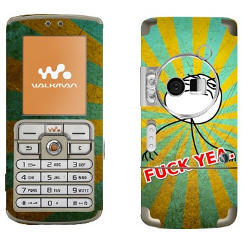   «Fuck yea»   Sony Ericsson W700