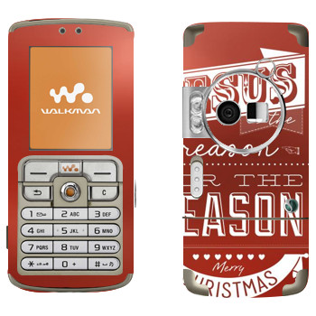   «Jesus is the reason for the season»   Sony Ericsson W700
