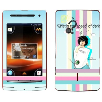   «Death Note»   Sony Ericsson W8 Walkman