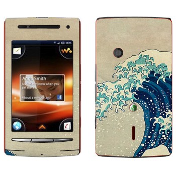   «The Great Wave off Kanagawa - by Hokusai»   Sony Ericsson W8 Walkman