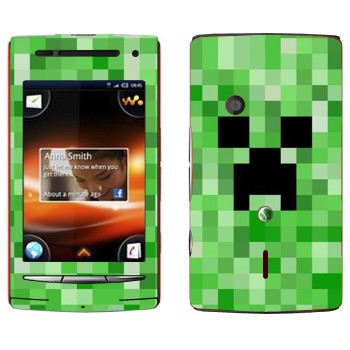   «Creeper face - Minecraft»   Sony Ericsson W8 Walkman