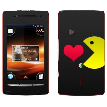   «I love Pacman»   Sony Ericsson W8 Walkman