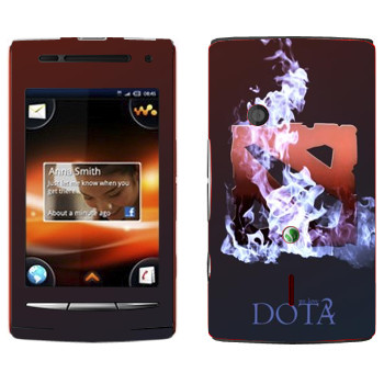   «We love Dota 2»   Sony Ericsson W8 Walkman