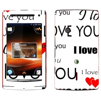   «I Love You -   »   Sony Ericsson W8 Walkman