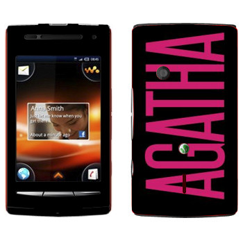   «Agatha»   Sony Ericsson W8 Walkman