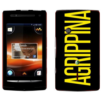   «Agrippina»   Sony Ericsson W8 Walkman