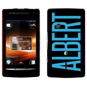   «Albert»   Sony Ericsson W8 Walkman
