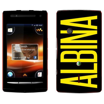   «Albina»   Sony Ericsson W8 Walkman