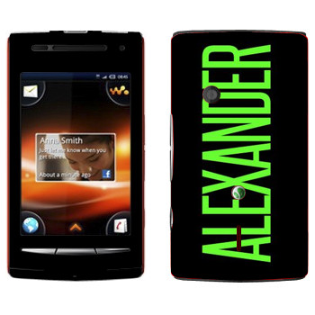   «Alexander»   Sony Ericsson W8 Walkman