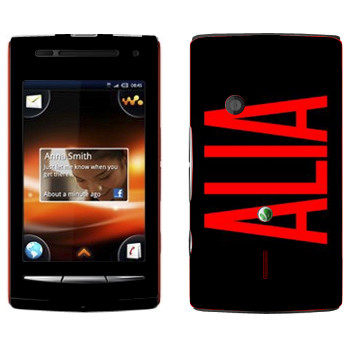   «Alia»   Sony Ericsson W8 Walkman