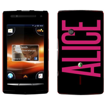   «Alice»   Sony Ericsson W8 Walkman