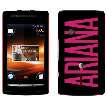   «Ariana»   Sony Ericsson W8 Walkman