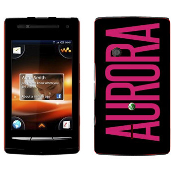   «Aurora»   Sony Ericsson W8 Walkman