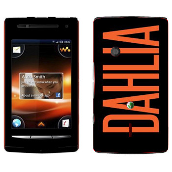   «Dahlia»   Sony Ericsson W8 Walkman