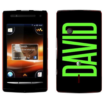   «David»   Sony Ericsson W8 Walkman