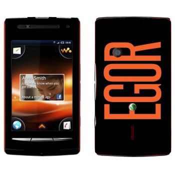   «Egor»   Sony Ericsson W8 Walkman
