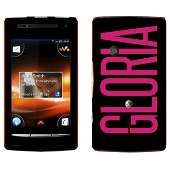   «Gloria»   Sony Ericsson W8 Walkman