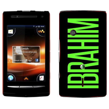   «Ibrahim»   Sony Ericsson W8 Walkman