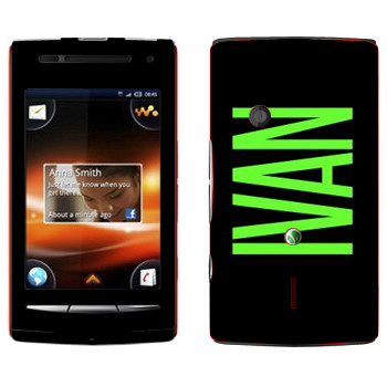   «Ivan»   Sony Ericsson W8 Walkman