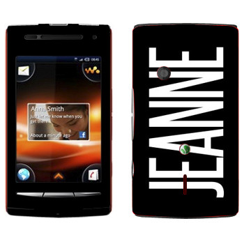   «Jeanne»   Sony Ericsson W8 Walkman