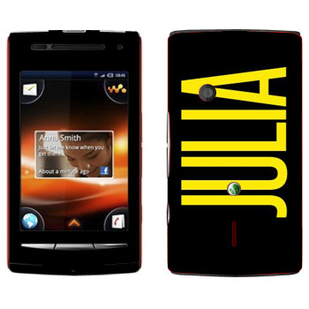   «Julia»   Sony Ericsson W8 Walkman