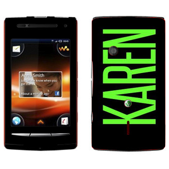  «Karen»   Sony Ericsson W8 Walkman