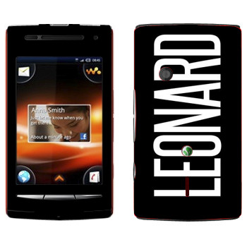   «Leonard»   Sony Ericsson W8 Walkman