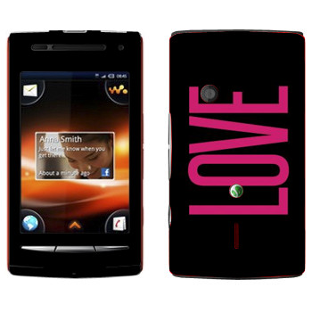   «Love»   Sony Ericsson W8 Walkman