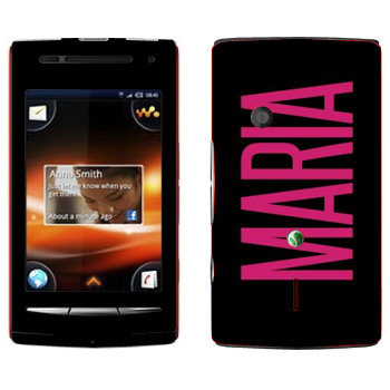   «Maria»   Sony Ericsson W8 Walkman
