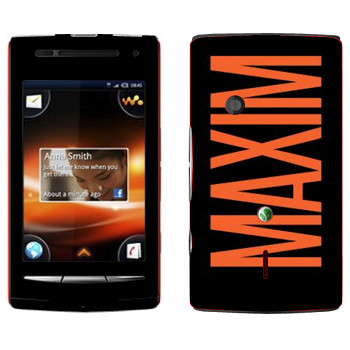   «Maxim»   Sony Ericsson W8 Walkman