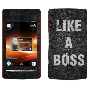   « Like A Boss»   Sony Ericsson W8 Walkman