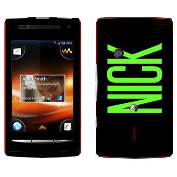   «Nick»   Sony Ericsson W8 Walkman