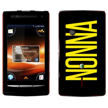   «Nonna»   Sony Ericsson W8 Walkman