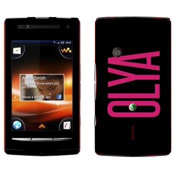  «Olya»   Sony Ericsson W8 Walkman