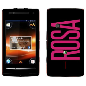   «Rosa»   Sony Ericsson W8 Walkman