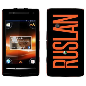   «Ruslan»   Sony Ericsson W8 Walkman