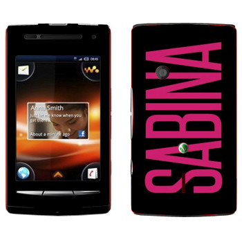   «Sabina»   Sony Ericsson W8 Walkman