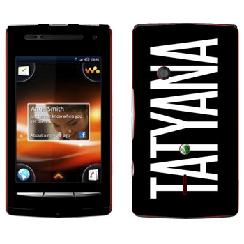  «Tatyana»   Sony Ericsson W8 Walkman