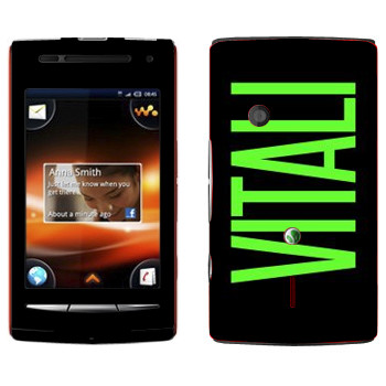   «Vitali»   Sony Ericsson W8 Walkman