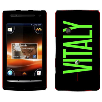  «Vitaly»   Sony Ericsson W8 Walkman