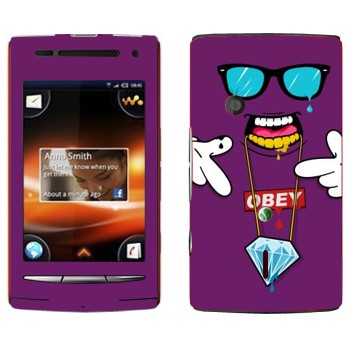   «OBEY - SWAG»   Sony Ericsson W8 Walkman