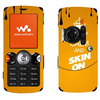   «Keep calm and Skinon»   Sony Ericsson W810i